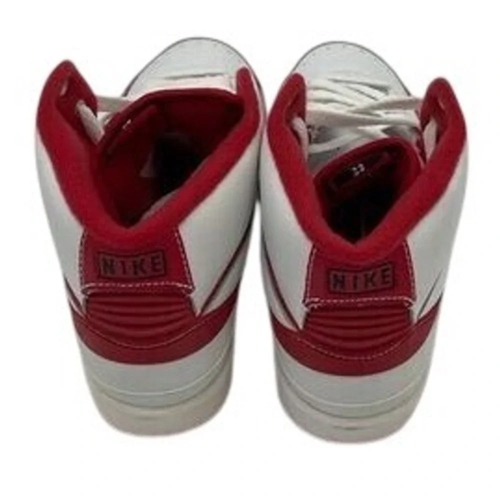 Air Jordan 2 Retro White Varsity Red 2008 308325-162 Mens 6.5Y Sneakers‎